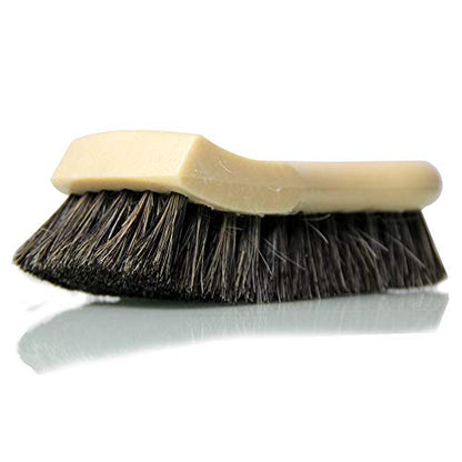 Chemical Guys ACC_S95 Long Bristle Horse Hair Leather Cleaning Brush