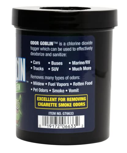 Professional Car Care Odor Goblin, Chlorine Dioxide Fogger Odor Elimination System