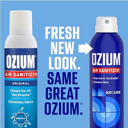 Ozium 805539-6 Air Sanitizer & Odor Eliminator (8 Oz.) - Original Scent, 6 Pack