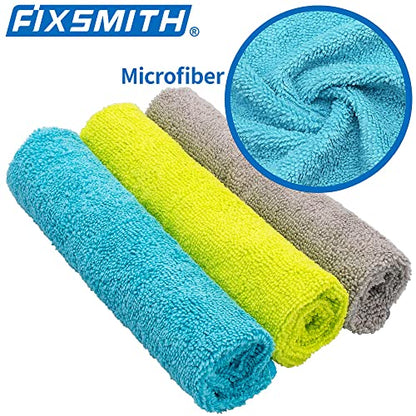 FIXSMITH Microfiber Cleaning Cloth - Pack of 50