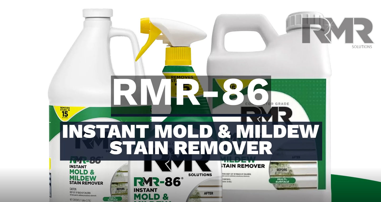 RMR-86 Instant Mold and Mildew Stain Remover Spray - Scrub Free Formula, 2 Pack - 32 oz